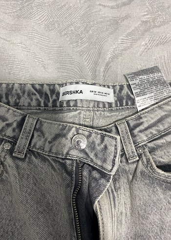 Berdhka straight fit geniş paça jean - Görsel 3