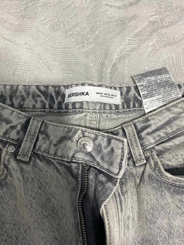 Berdhka straight fit geniş paça jean - Görsel 3
