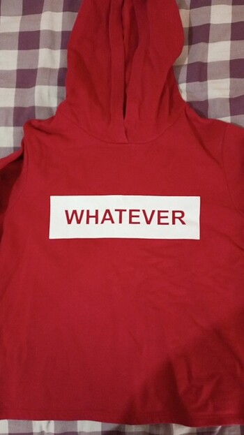 Kısa sweatshirt
