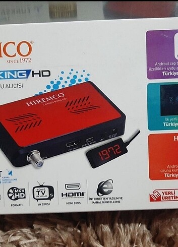 Hiremco Combo King HD Dijital Uydu Alıcısı 