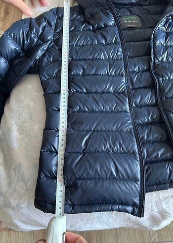 Kadın Antrasit Midi Şişme Mont - Görsel 4