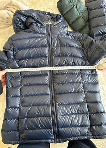 Kadın Antrasit Midi Şişme Mont - Görsel 6