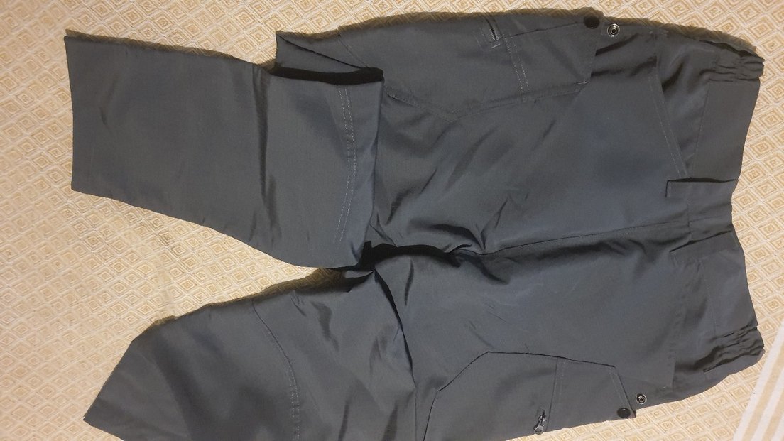 Gri Street Wear Kumaş Pantolon - Görsel 5