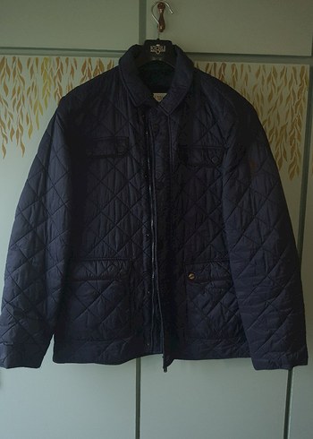 U.S. Polo Assn. Erkek Lacivert Sokak Stili kaban - Görsel 7