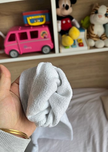 Gri kız Çocuk Rahat Kesim Eşofman Altı - Görsel 3