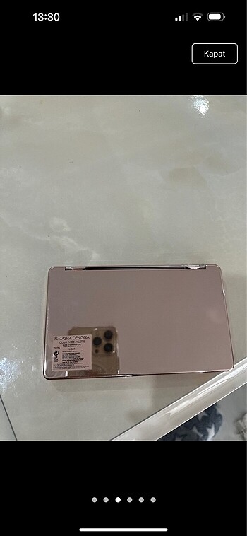 Beden NATASHA DENONA GLAM FACE PALETTE