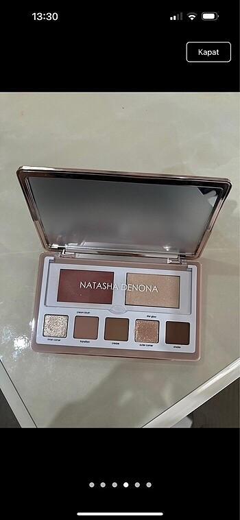 Beden Renk NATASHA DENONA GLAM FACE PALETTE