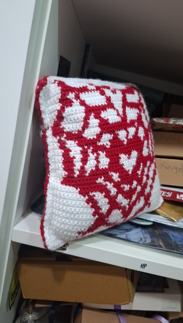 örümcek yastık - Görsel 4