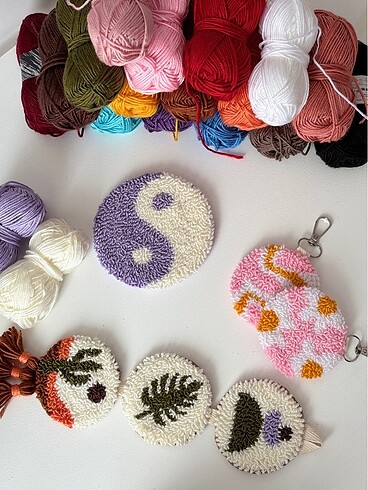 Tasarımcı Yin Yang Bardak Altlığı