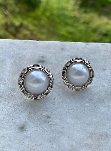 Vintage küpe - Görsel 3