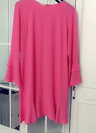 PEMBE YAZLIK TUNİK