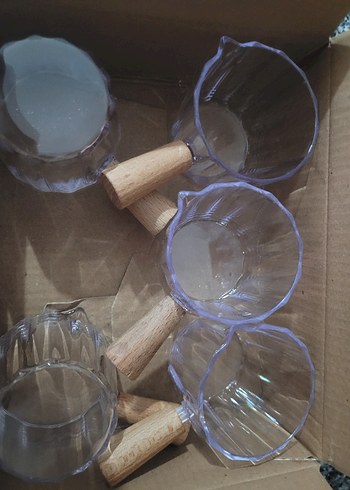 Ahşap Saplı mika sosluk - Görsel 3