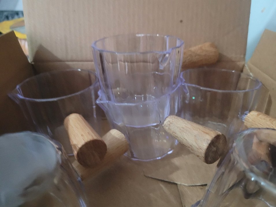 Ahşap Saplı mika sosluk - Görsel 2