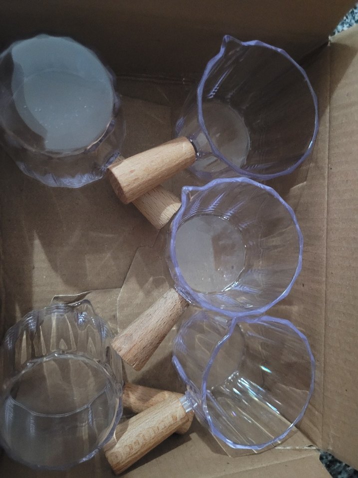 Ahşap Saplı mika sosluk - Görsel 3