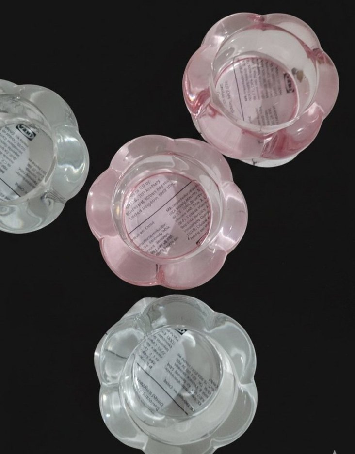 Koyu Yeşil Cam Mumluk seti - Görsel 2