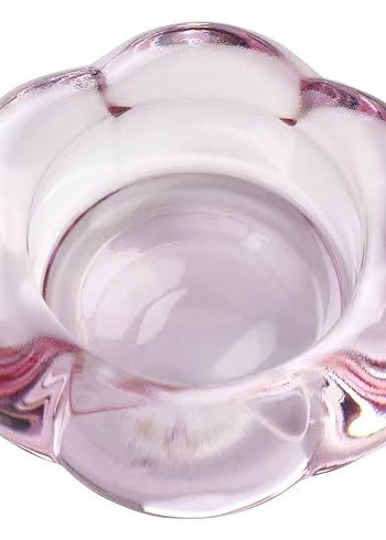 Pembe Cam Mumluk ve 2 Adet Mumluj - Görsel 7