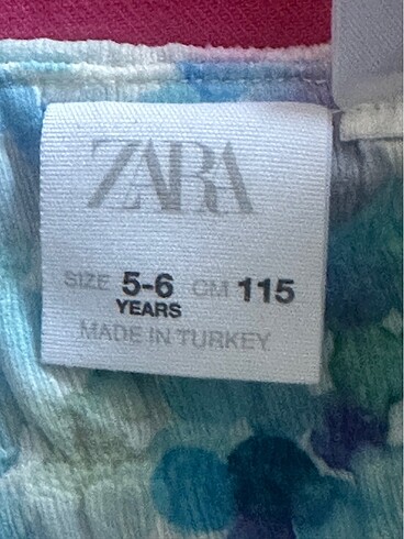 5 Yaş Beden Zara 5-6 yaş elbise