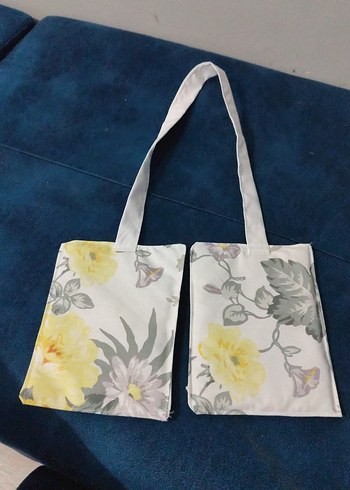 Sarı Çiçek Desenli Tutacak el koruyucu - Görsel 3