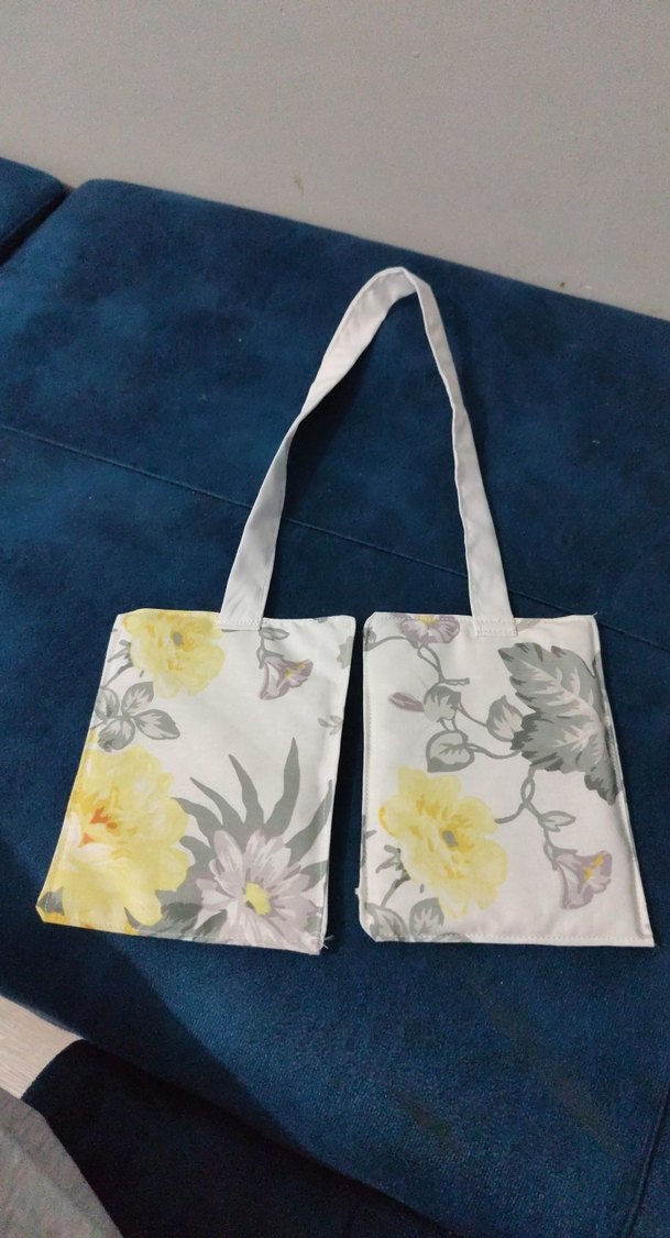 Sarı Çiçek Desenli Tutacak el koruyucu - Görsel 3