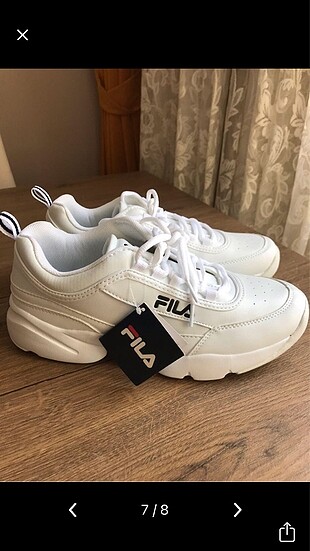 40 Beden beyaz Renk Fila beyaz spor ayakkabı