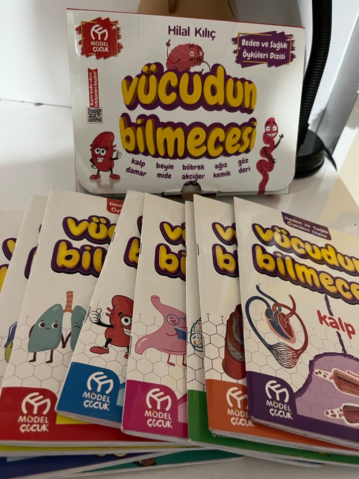 Vücudun Bilmecesi Çocuk Kitapları Seti - Görsel 2