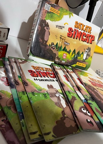 Sakar Sincap Çocuk Kitap Seti - Görsel 3