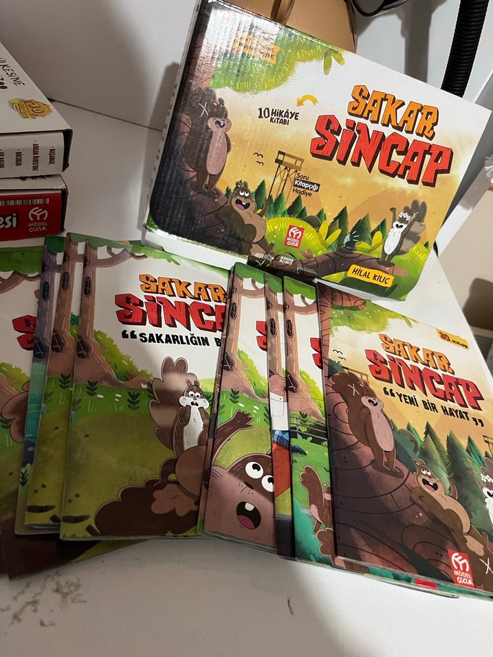 Sakar Sincap Çocuk Kitap Seti - Görsel 2