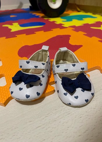 Kız Çocuk Beyaz Balet Ayakkabı Fiyonklu - Görsel 3