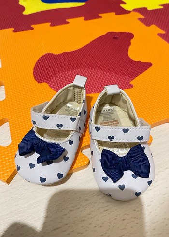 Kız Çocuk Beyaz Balet Ayakkabı Fiyonklu - Görsel 4