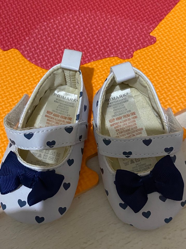 Kız Çocuk Beyaz Balet Ayakkabı Fiyonklu - Görsel 2