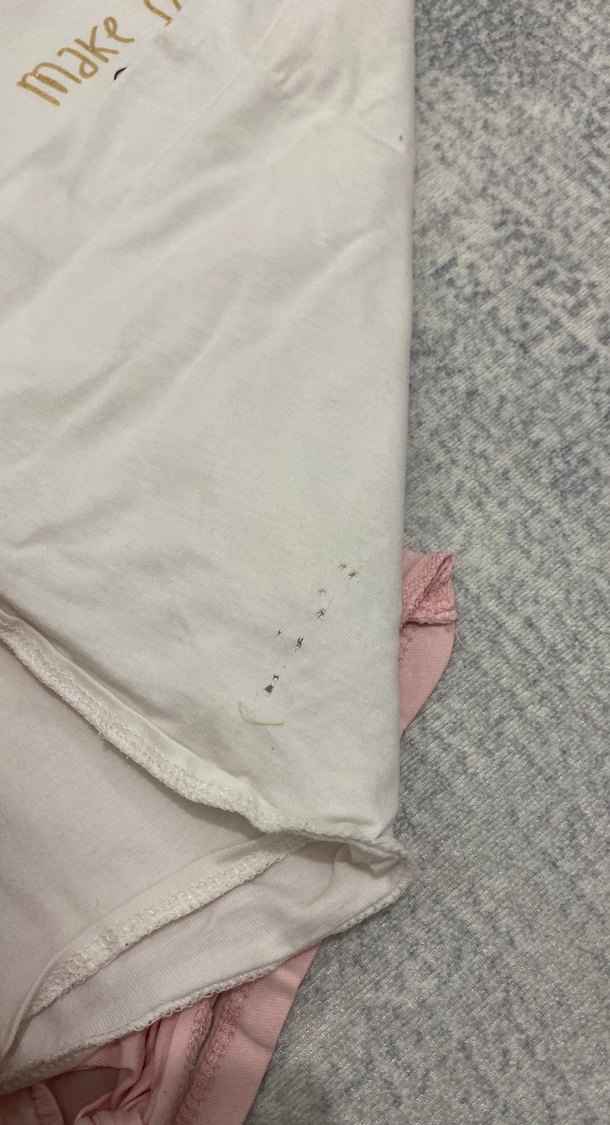 Kız Çocuk Pembe Baskılı Kısa Kollu Tişört - Görsel 4