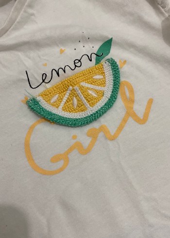 Kız Çocuk Pastel Baskılı Kısa Kollu Pijama Takımı - Görsel 3