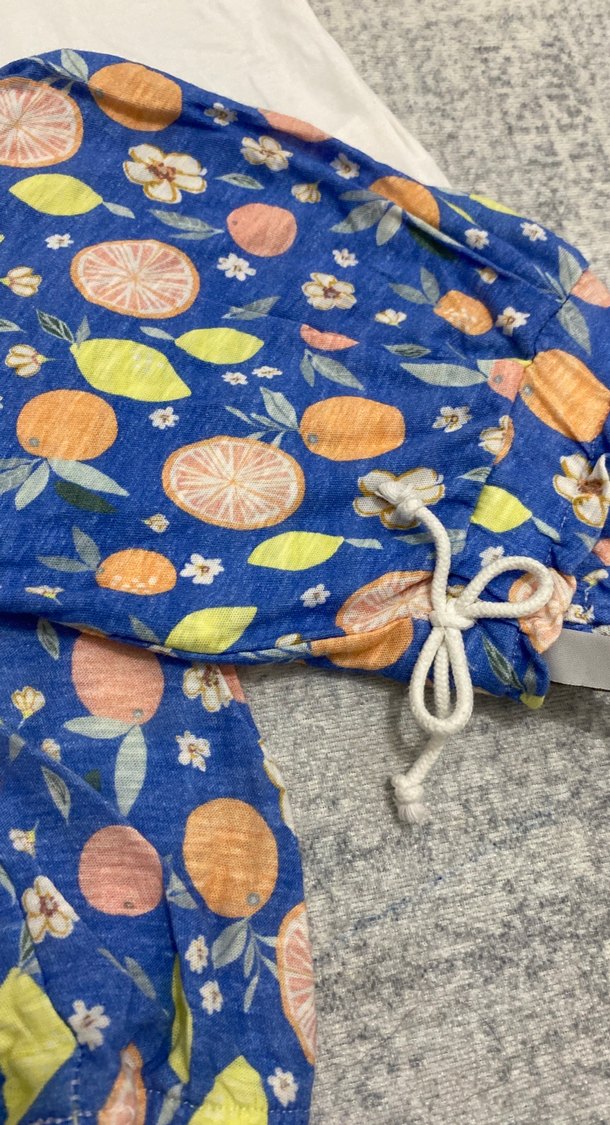 Kız Çocuk Pastel Baskılı Kısa Kollu Pijama Takımı - Görsel 4