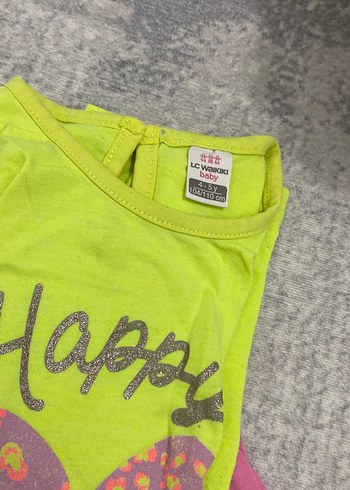 Renkli Bebek Kız Takımı, Uzun Kollu, Cırt Cırtlı - Görsel 2