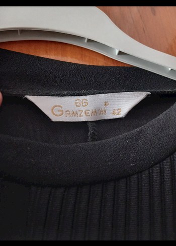 Siyah Deri Piliseli Uzun Goth Elbise - Görsel 2