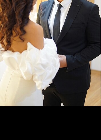 xs Beden beyaz Renk Söz nişan nikah elbise