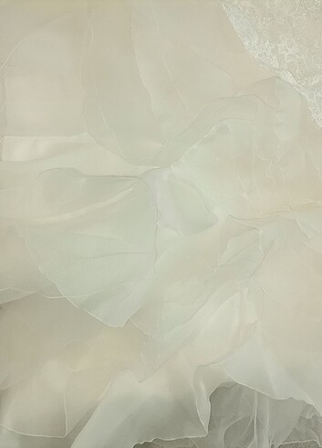 Krem rengi Gelinlik - Görsel 5