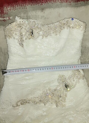Krem rengi Gelinlik - Görsel 10