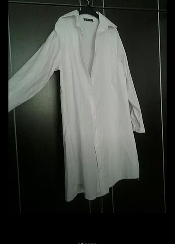 Trendyol & Milla Beyaz gömlek tunik xl sıfır 