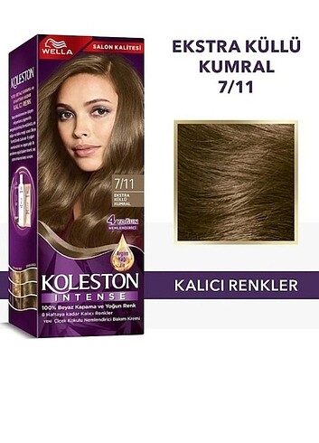 Wella Koleston ekstra küllü kumral 7 /11 