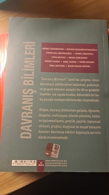 Davranış bilimleri Mehmet zencirkıran