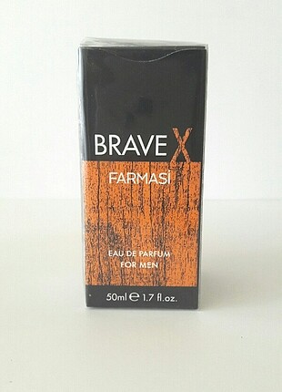 farmasi brave x erkek parfum 50 ml. yeni tarihli. kokusu ferah