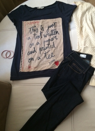 tshirt hırka jean