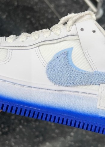 Nike Air Force 1 Low Beyaz Mavi Sneaker