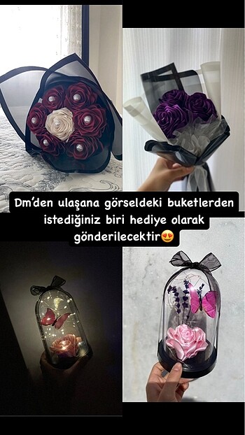 Solmayan buket