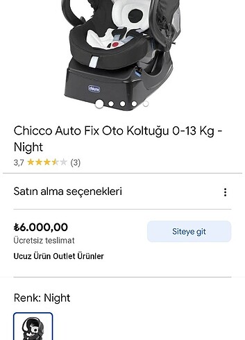 Chicco chicco oto koltuğu, puset bir arada