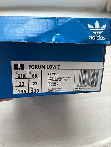 23 Beden Orjinal adidas çocuk ayakkabısı