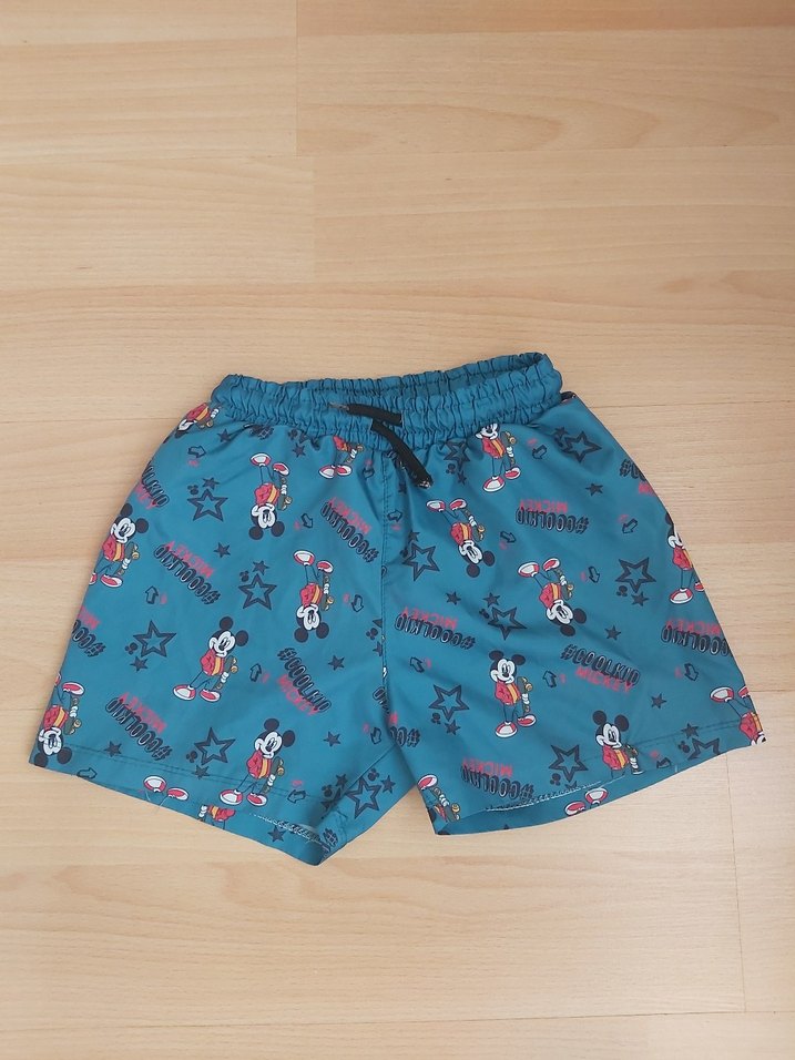 Erkek Çocuk Renkli Baskılı Mayo Şort - Görsel 3