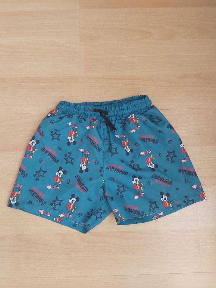 Erkek Çocuk Renkli Baskılı Mayo Şort - Görsel 4