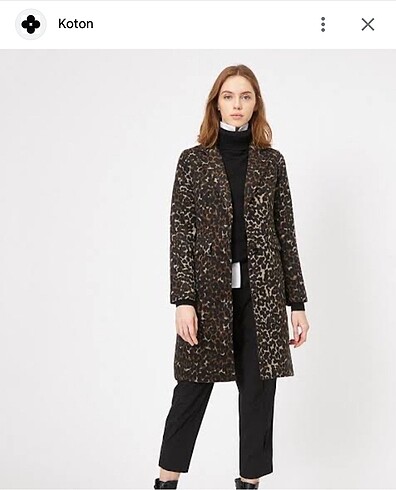 Koton leopar kaban